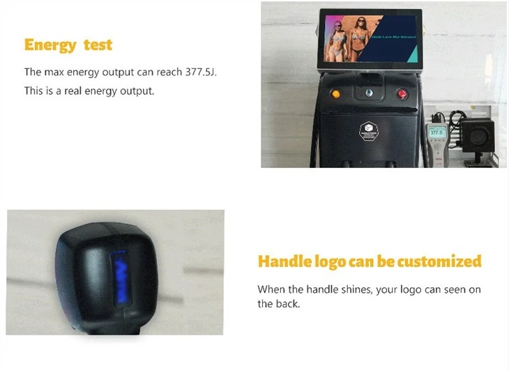 Big Power 1600w Laser Hair Removal Machine