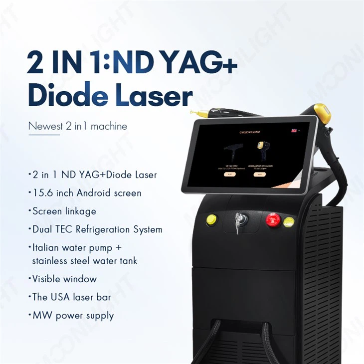 Nd Yagダイオードレーザー脱毛機