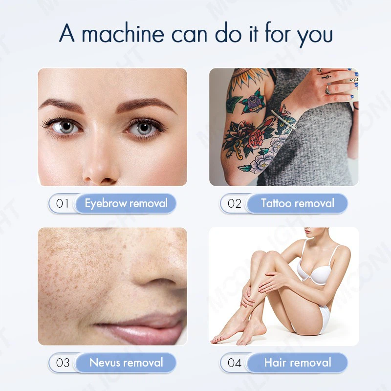 2 in 1 ND YAG + Diode Laser Hair Removal Machine