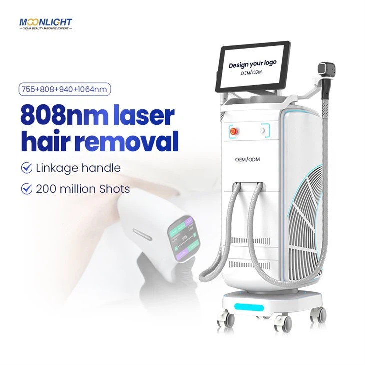 2024 AI Freezing Point Diode Laser Hair Removal Machine