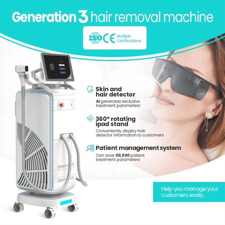 Permanent Diode Laser Hair Removal Machine